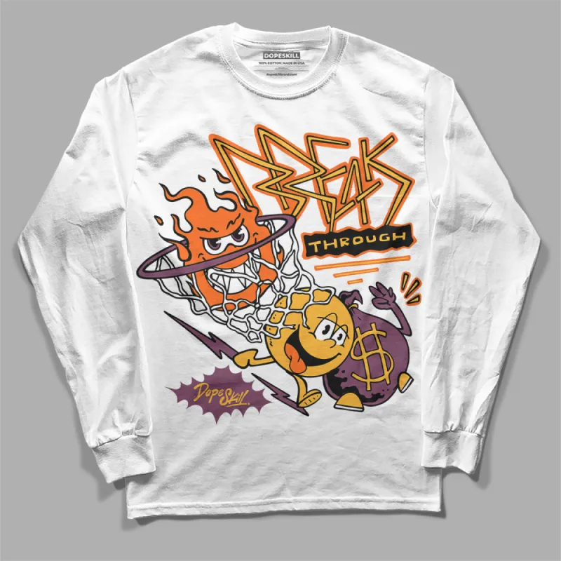 Brotherhood 1s High OG DopeSkill Long Sleeve T-Shirt Break Through Graphic sold by DopeSkill