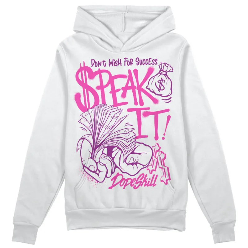 Hyper Violet 4s DopeSkill Hoodie Sweatshirt Speak It Graphic sold by DopeSkill