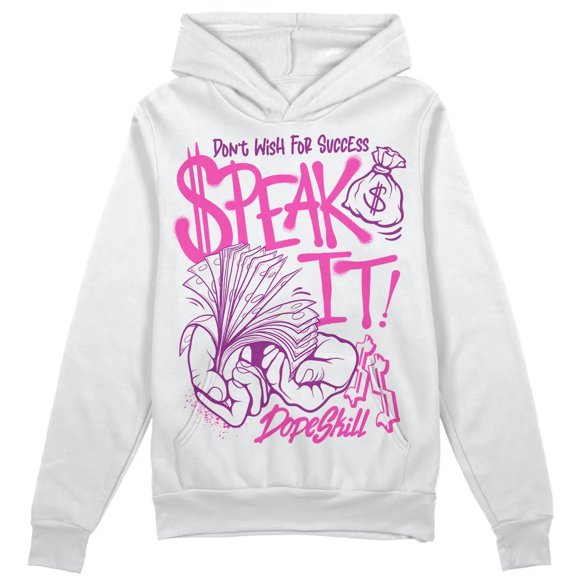 Hyper Violet 4s DopeSkill Hoodie Sweatshirt Speak It Graphic sold by DopeSkill