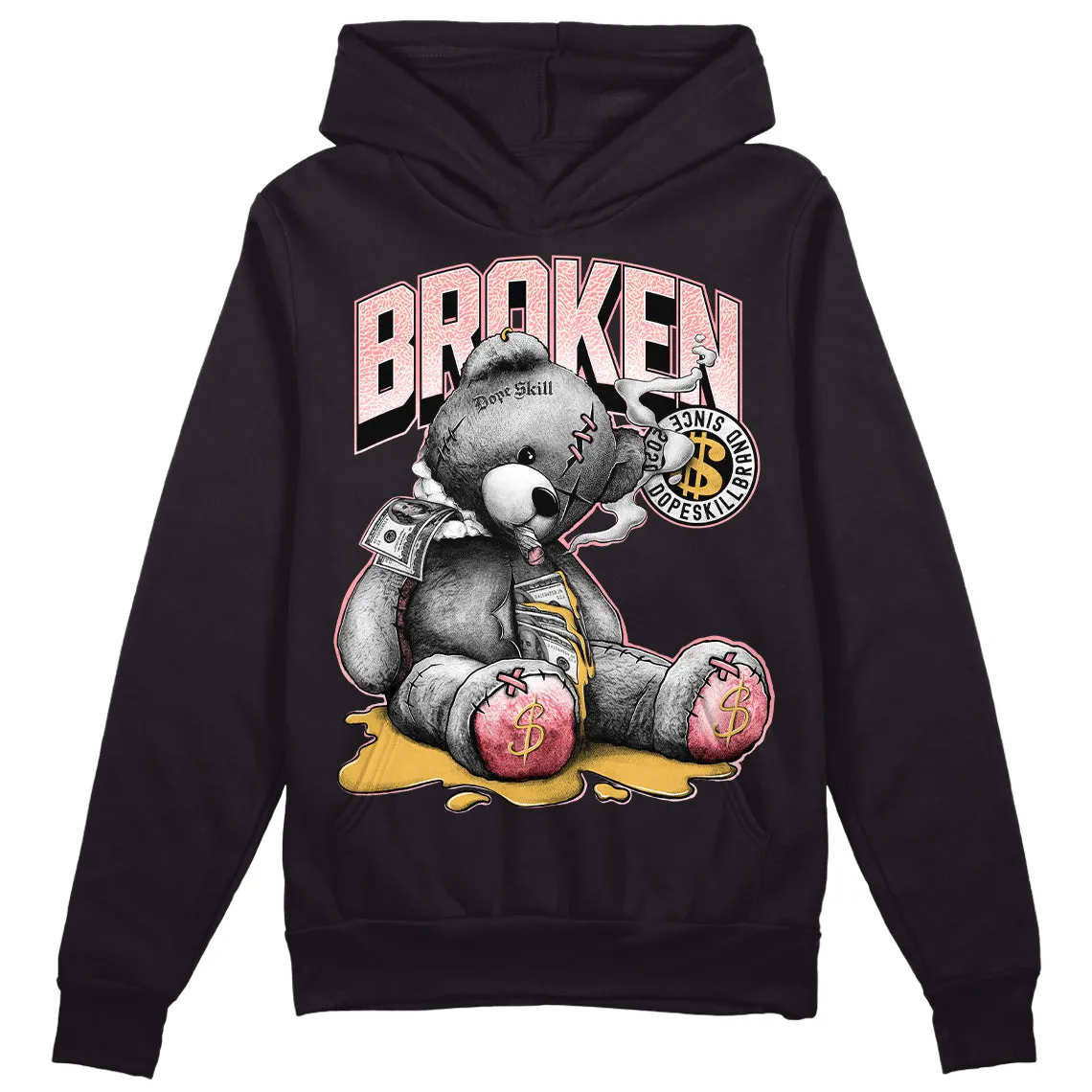 Red Stardust 3s DopeSkill Hoodie Sweatshirt Sick Bear Graphic sold by DopeSkill product image thumbnail 2