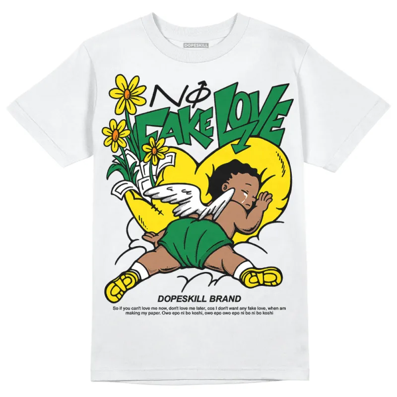 Dunk Reverse Brazil DopeSkill T-Shirt No Fake Love Graphic sold by DopeSkill