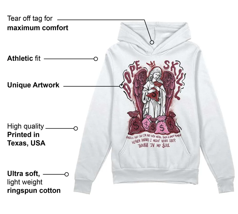 Team Red 1s DopeSkill Hoodie Sweatshirt Angels Graphic sold by DopeSkill product image thumbnail 3