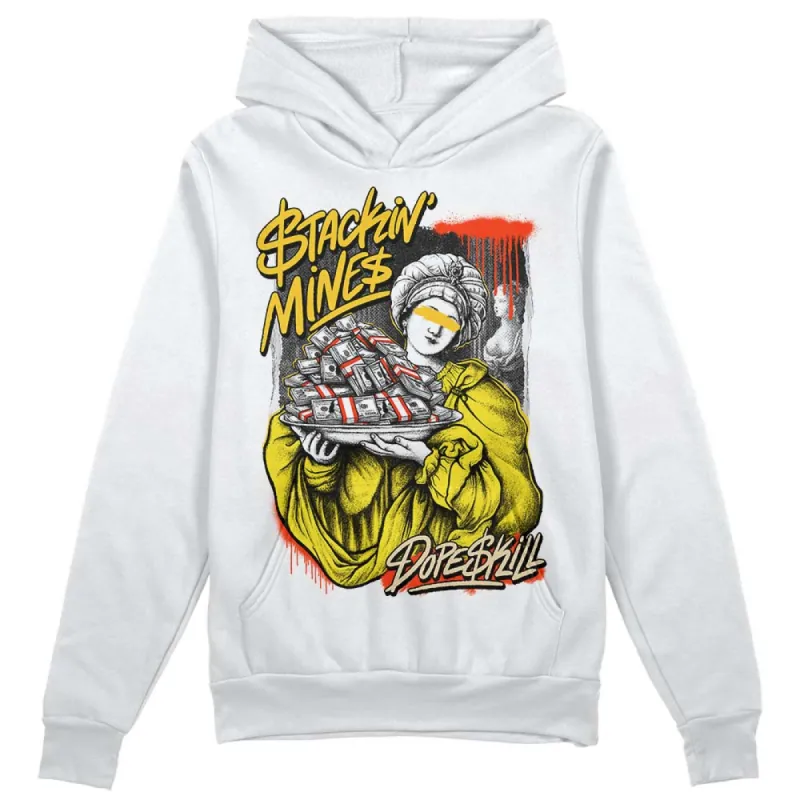 Vivid Sulfur 4s DopeSkill Hoodie Sweatshirt Stackin Mines Graphic sold by DopeSkill
