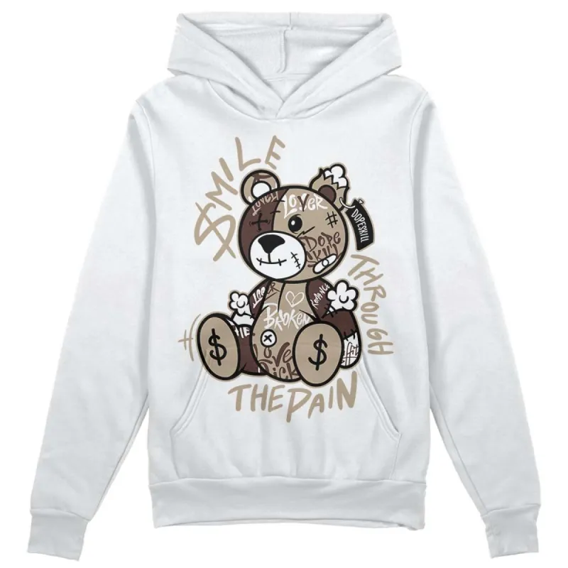 Latte 1s DopeSkill Hoodie Sweatshirt Smile Through The Pain Graphic sold by DopeSkill