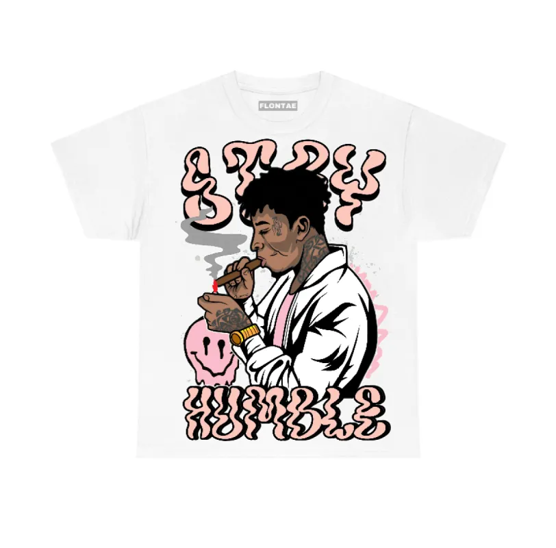Legend Pink 11s Low Flontae T-Shirt Stay Humble Graphic sold by Flontae Clothing