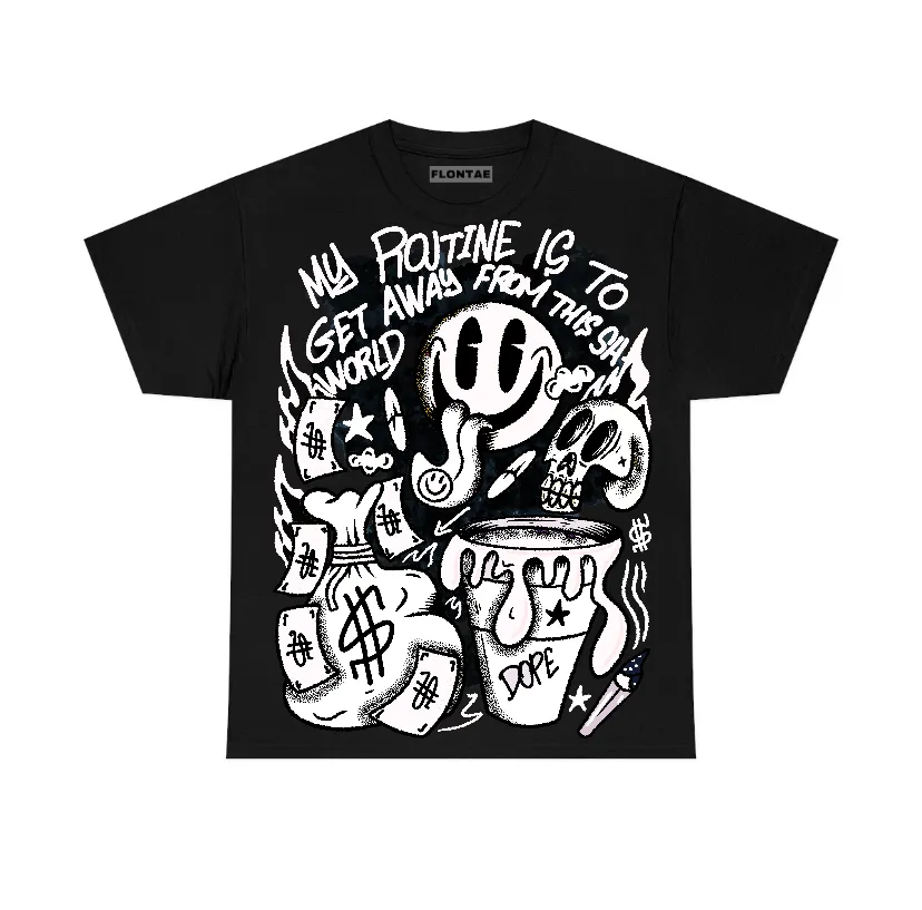 White Thunder 4s Flontae T-Shirt Stay Out Graphic sold by Flontae Clothing