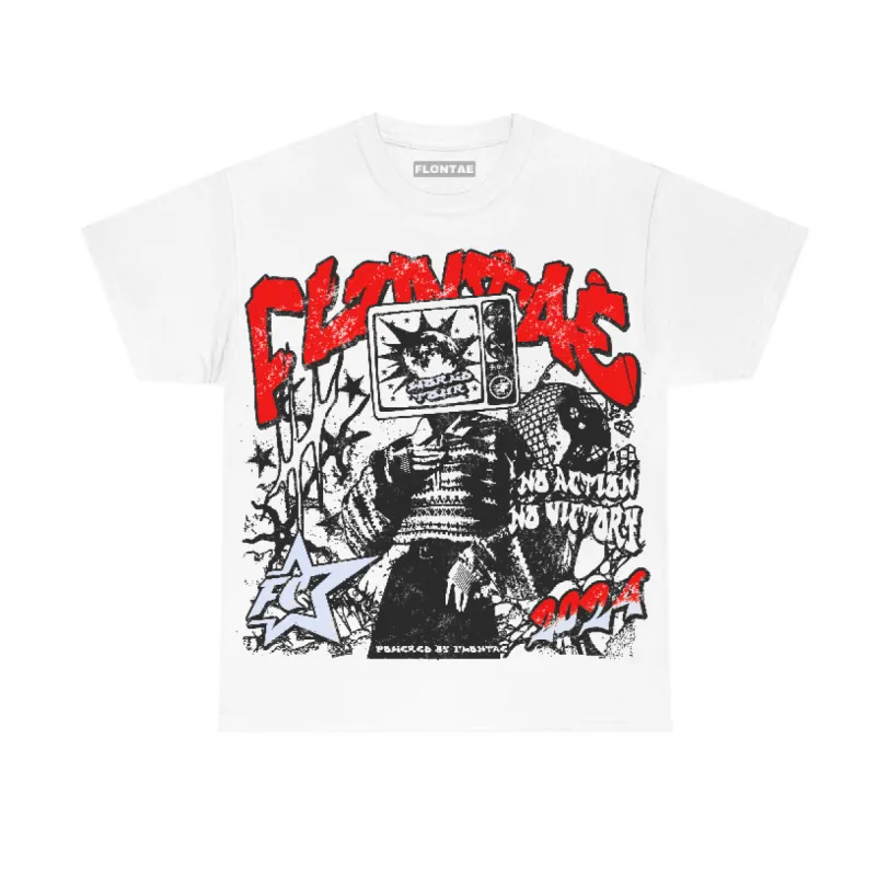 Cherry 11s Flontae T-Shirt No Victory Graphic sold by Flontae Clothing