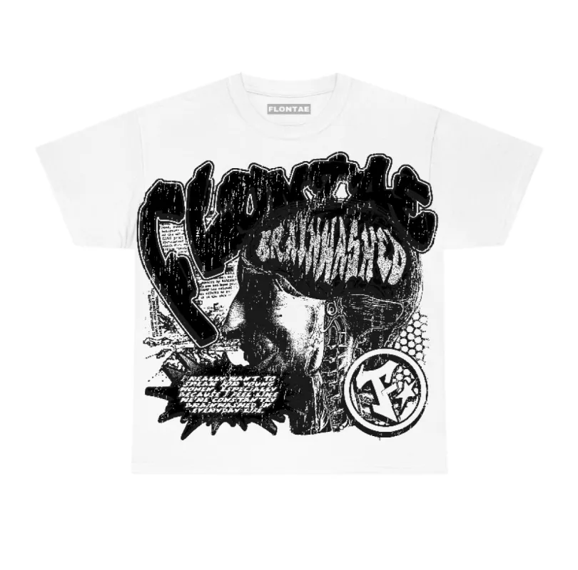White Thunder 4s Flontae T-Shirt Under Control Graphic sold by Flontae Clothing