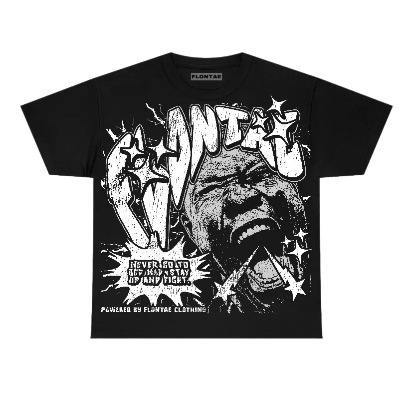 White Thunder 4s Flontae T-Shirt Never Quit Graphic sold by Flontae Clothing