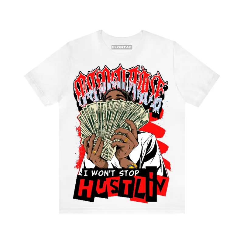 Cherry 11s Flontae T-Shirt Hustlin Graphic sold by Flontae Clothing