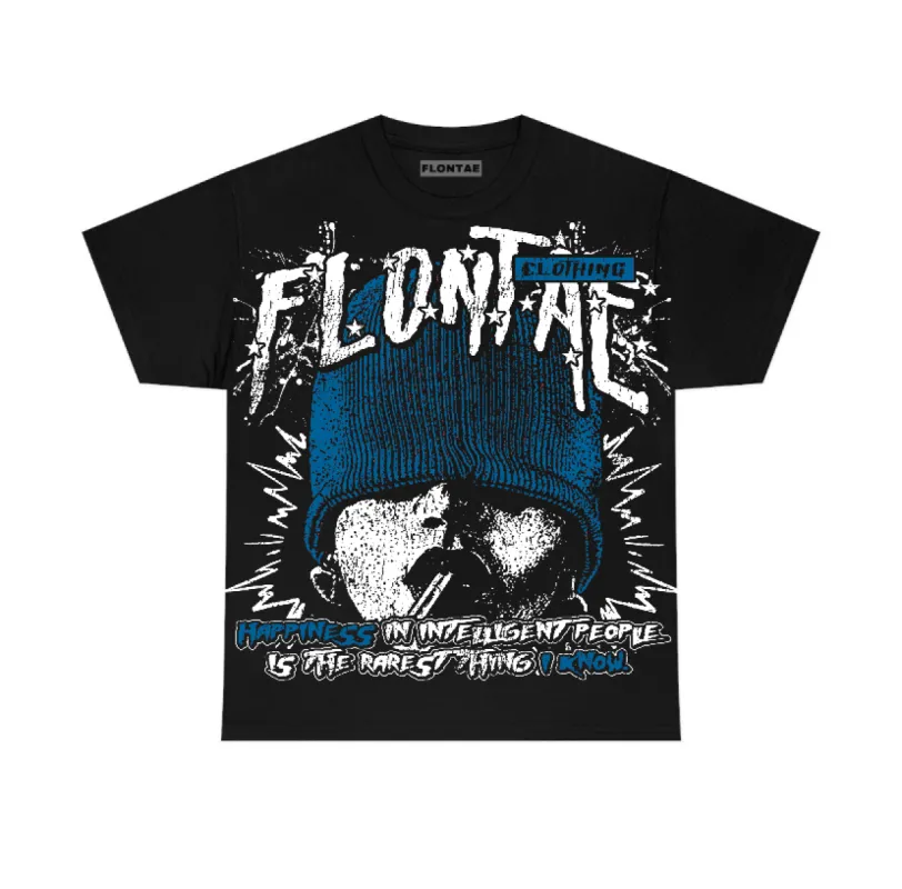 Military Blue 4s Flontae T-Shirt Furious Graphic made by Flontae Clothing