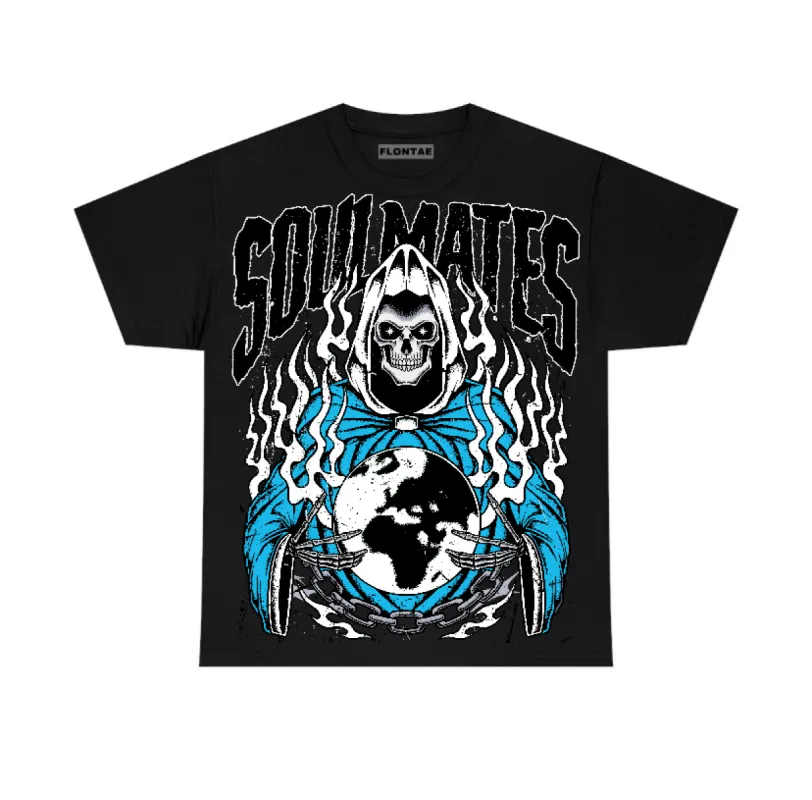 Powder Blue 9s Flontae T-Shirt Soulmates Graphic sold by Flontae Clothing