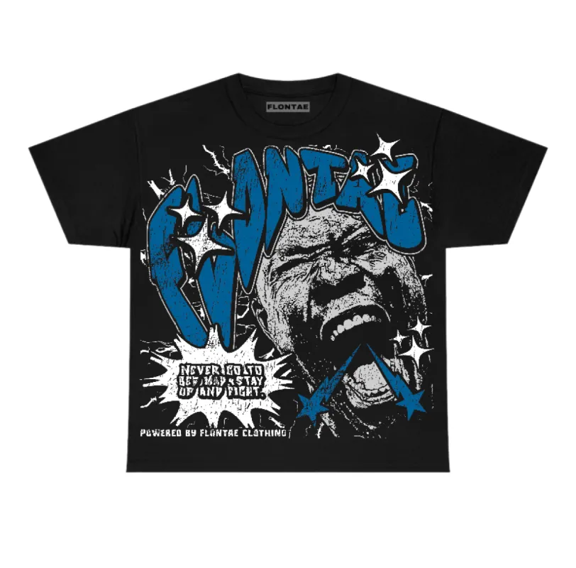 Military Blue 4s Flontae T-Shirt Never Quit Graphic sold by Flontae Clothing