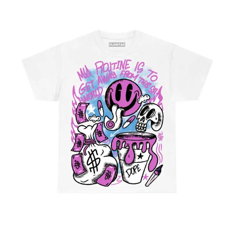 Hyper Violet 4s Flontae T-Shirt Stay Out Graphic sold by Flontae Clothing