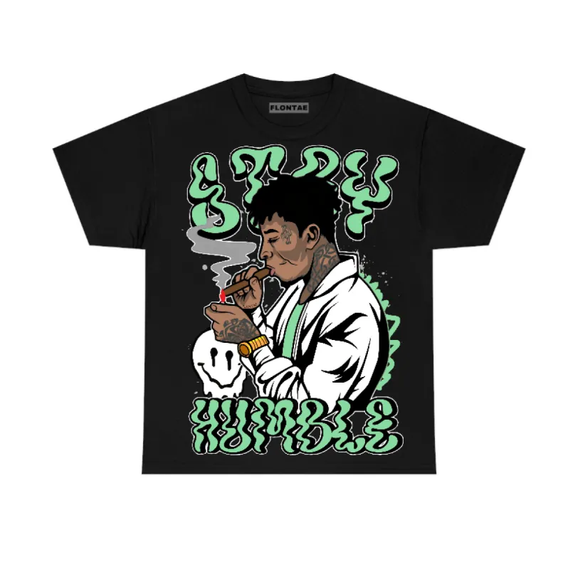 Green Glow 1s Flontae T-Shirt Stay Humble Graphic sold by Flontae Clothing