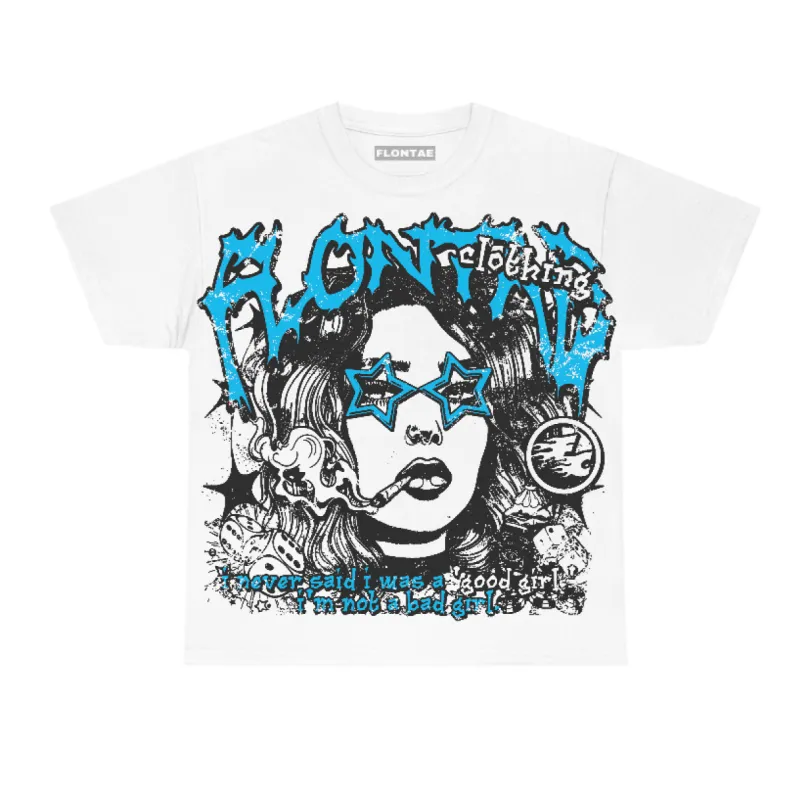 Powder Blue 9s Flontae T-Shirt Keep Quiet Graphic sold by Flontae Clothing