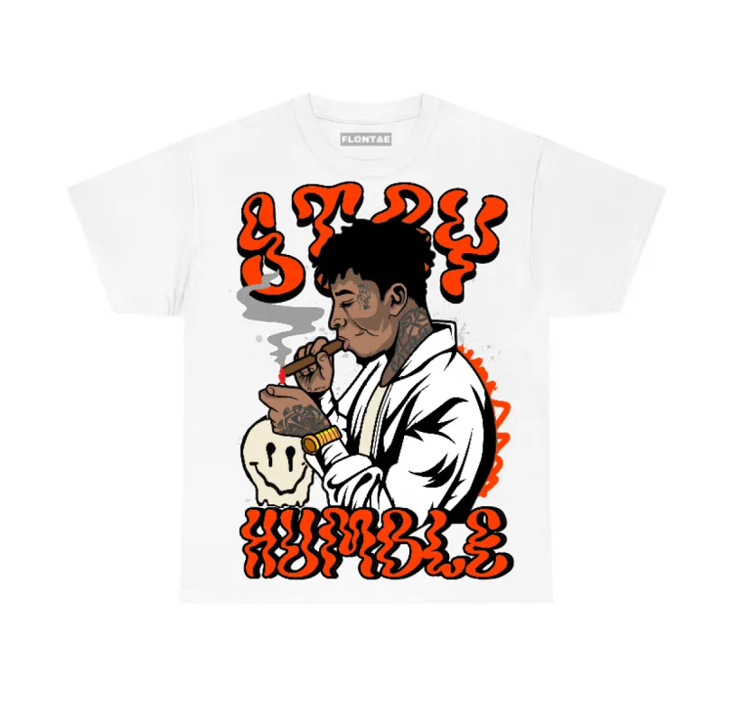 Georgia Peach 3s Flontae T-Shirt Stay Humble Graphic sold by Flontae Clothing