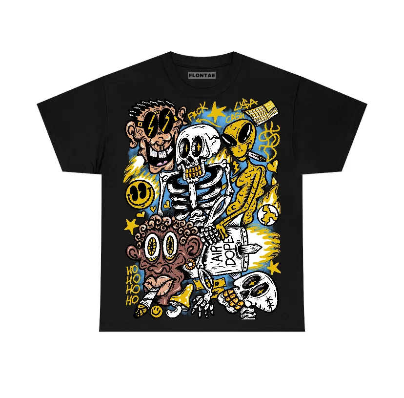 Vivid Sulfur 4s Flontae T-Shirt Friends Graphic sold by Flontae Clothing product image thumbnail 2