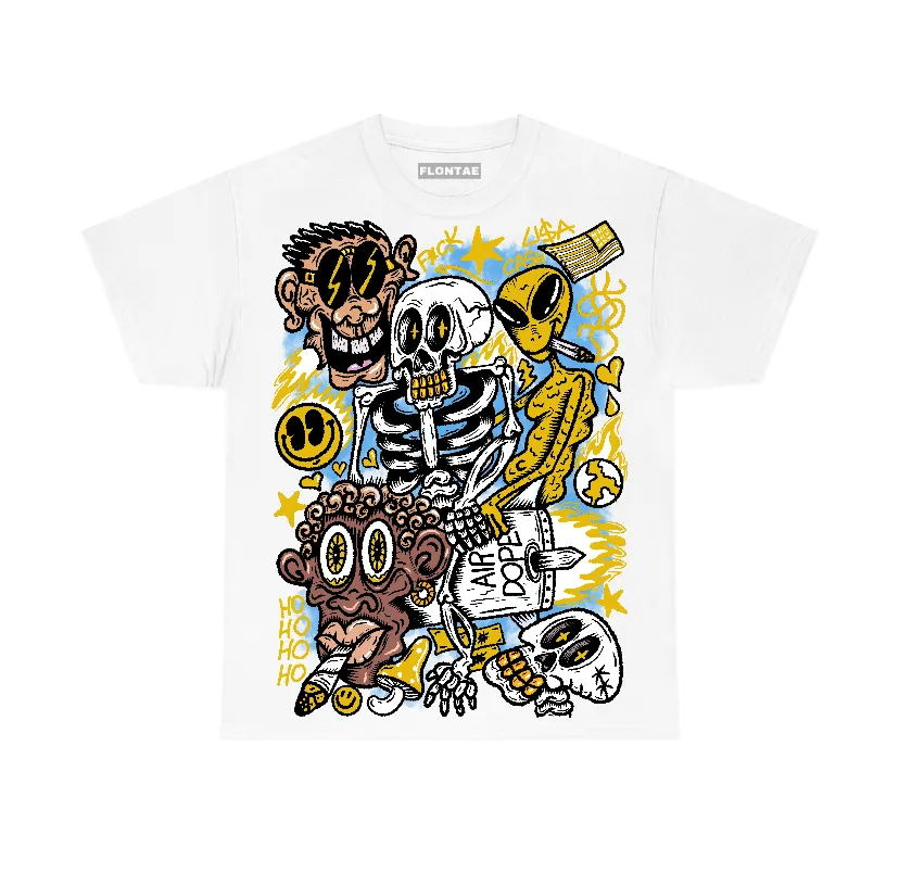 Vivid Sulfur 4s Flontae T-Shirt Friends Graphic sold by Flontae Clothing