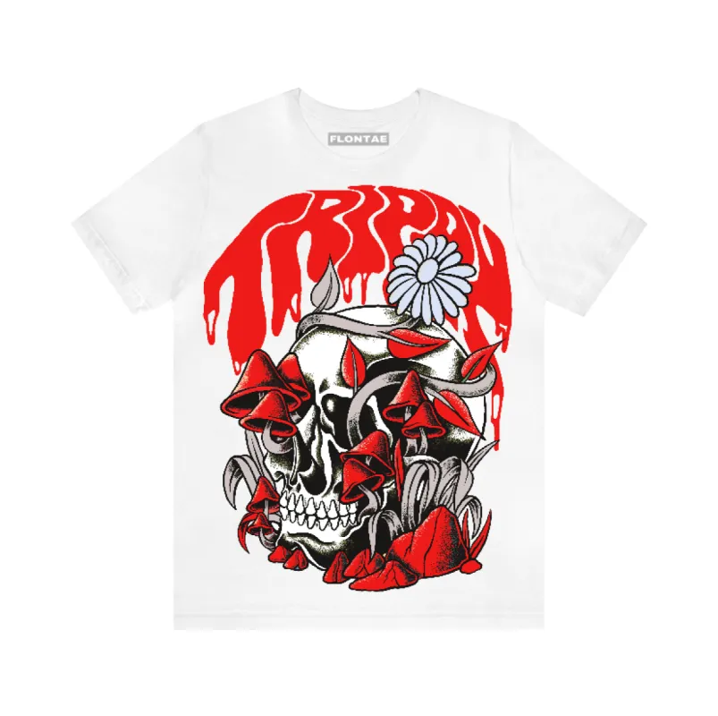 Cherry 11s Flontae T-Shirt Trippin Graphic sold by Flontae Clothing