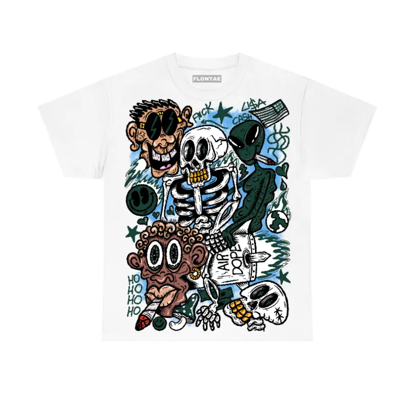 Oxidized Green 4s Flontae T-Shirt Friends Graphic sold by Flontae Clothing