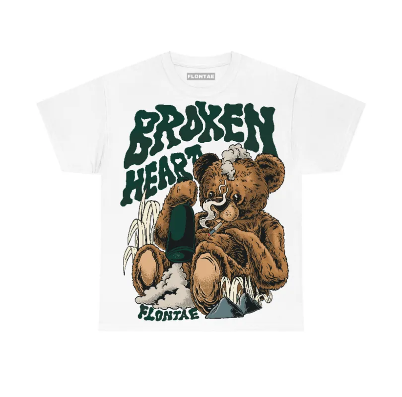 Oxidized Green 4s Flontae T-Shirt Broken Heart Graphic sold by Flontae Clothing