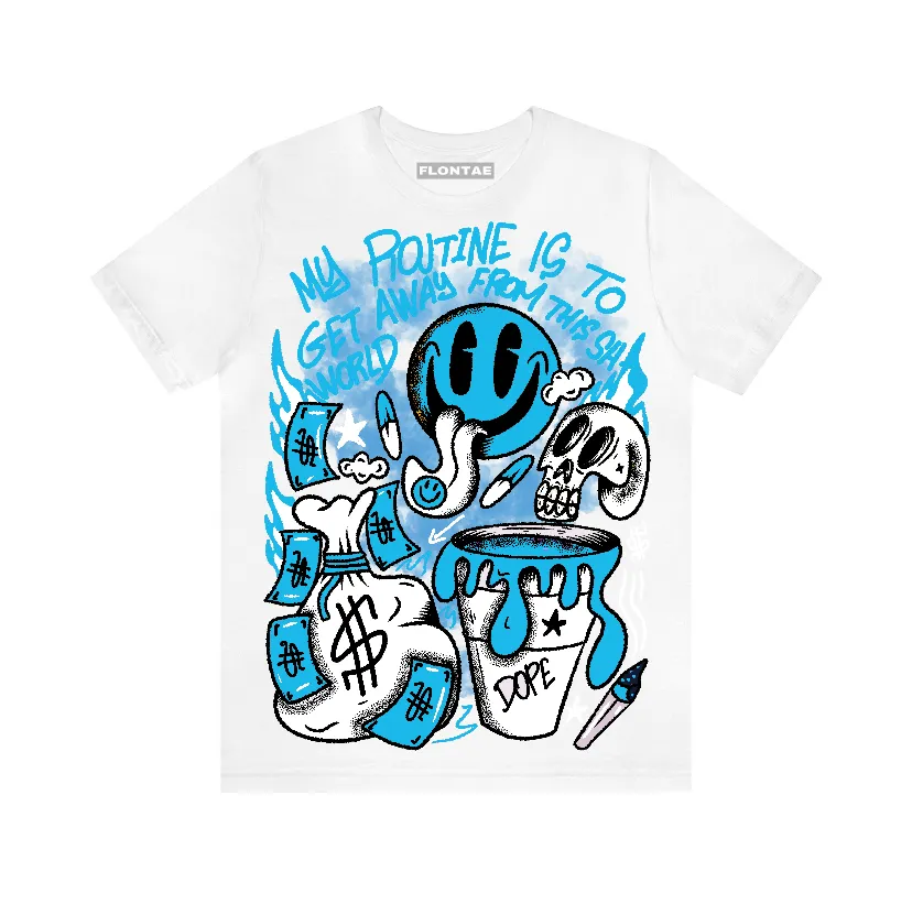 Powder Blue 9s Flontae T-Shirt Stay Out Graphic sold by Flontae Clothing