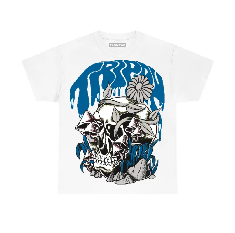 Military Blue 4s Flontae T-Shirt Trippin Graphic sold by Flontae Clothing
