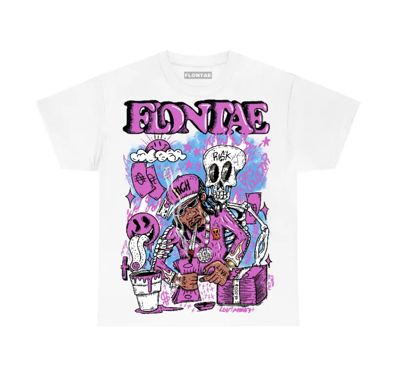 Hyper Violet 4s Flontae T-Shirt Master Mind Graphic sold by Flontae Clothing