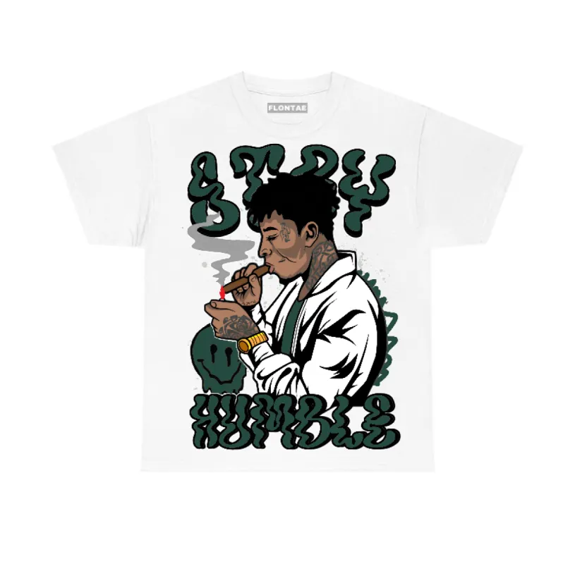 Oxidized Green 4s Flontae T-Shirt Stay Humble Graphic sold by Flontae Clothing
