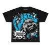 Powder Blue 9s Flontae T-Shirt Never Quit Graphic sold by Flontae Clothing