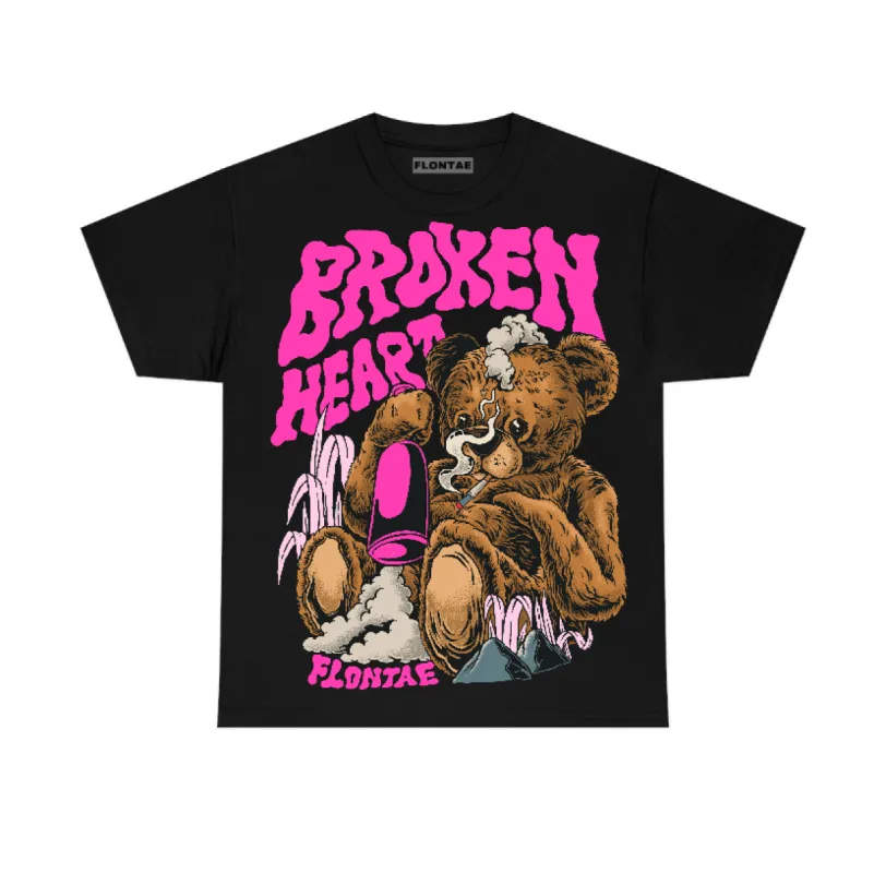 Triple Pink Dunk Low Flontae T-Shirt Broken Heart Graphic sold by Flontae Clothing