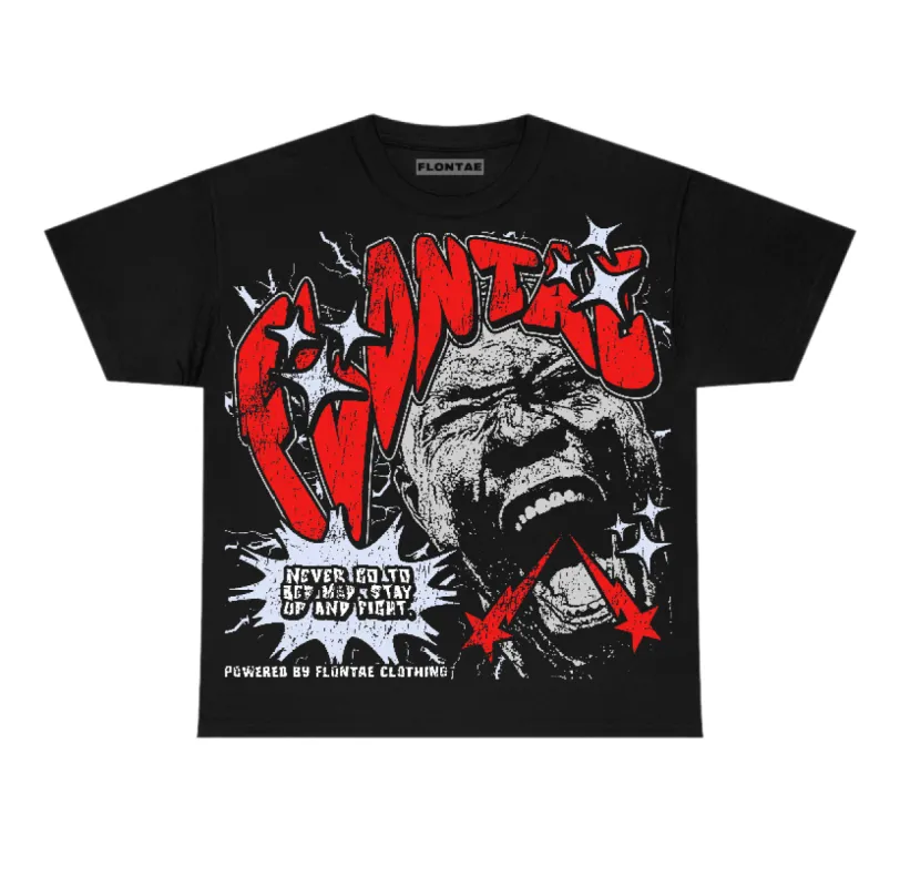 Cherry 11s Flontae T-Shirt Never Quit Graphic sold by Flontae Clothing
