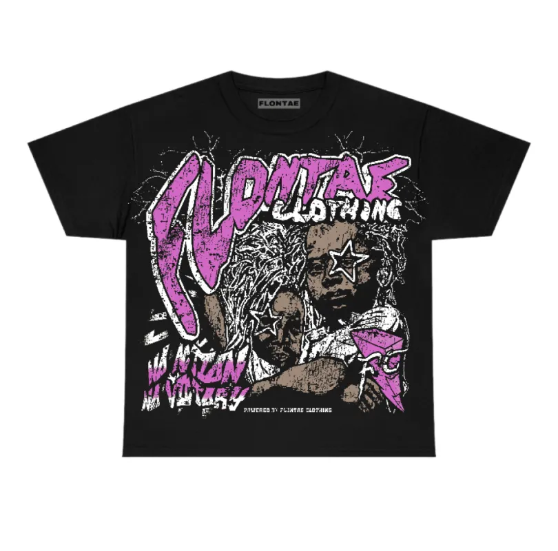Hyper Violet 4s Flontae T-Shirt No Action Graphic sold by Flontae Clothing