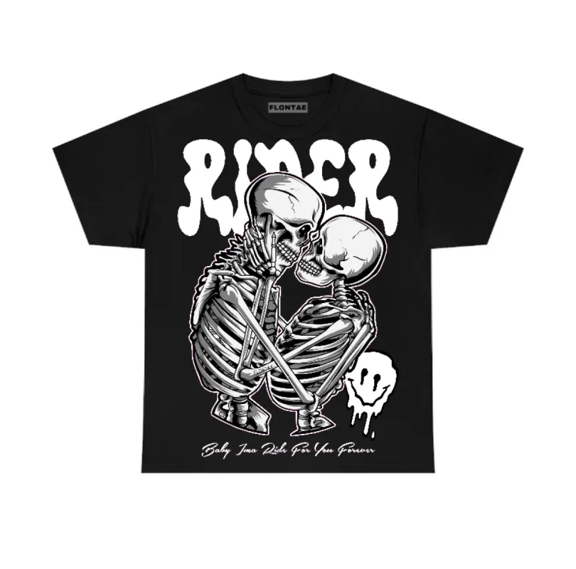 White Thunder 4s Flontae T-Shirt Rider Graphic sold by Flontae Clothing