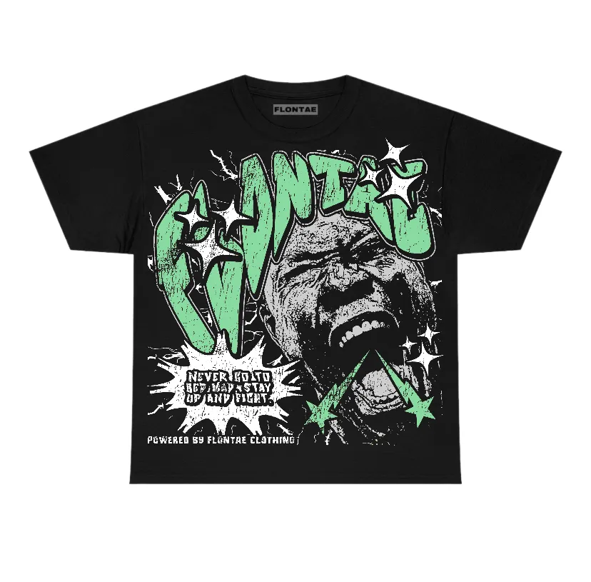 Green Glow 1s Flontae T-Shirt Never Quit Graphic sold by Flontae Clothing