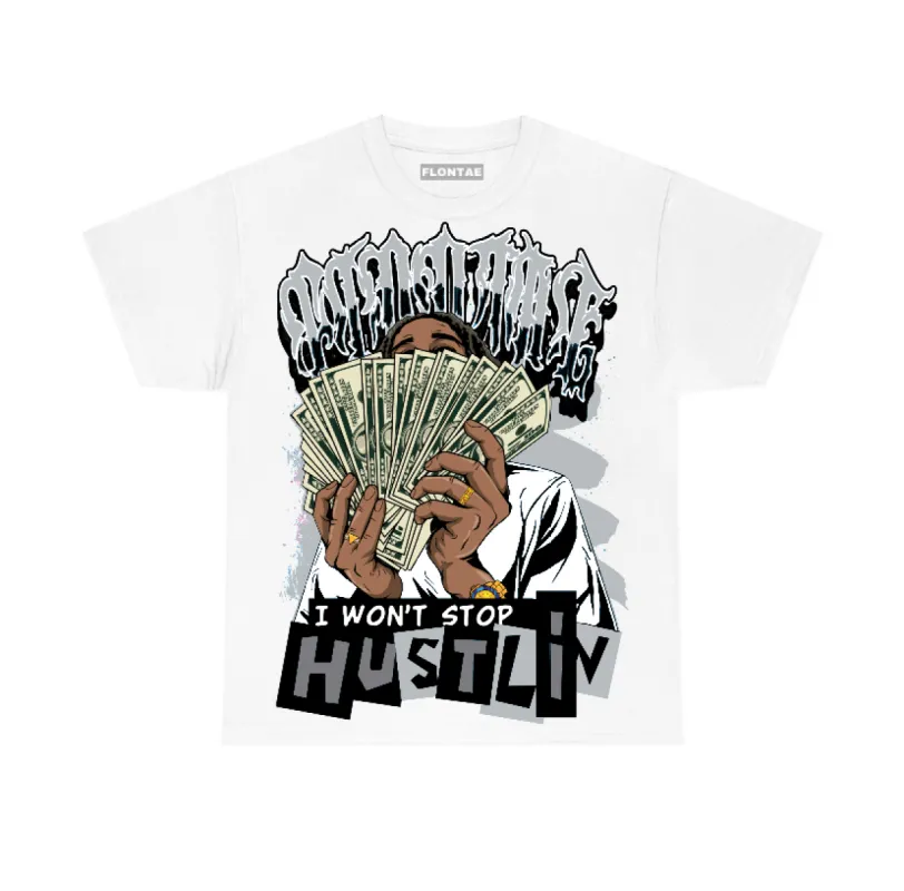 Wolf Grey 12s Flontae T-Shirt Hustlin Graphic sold by Flontae Clothing