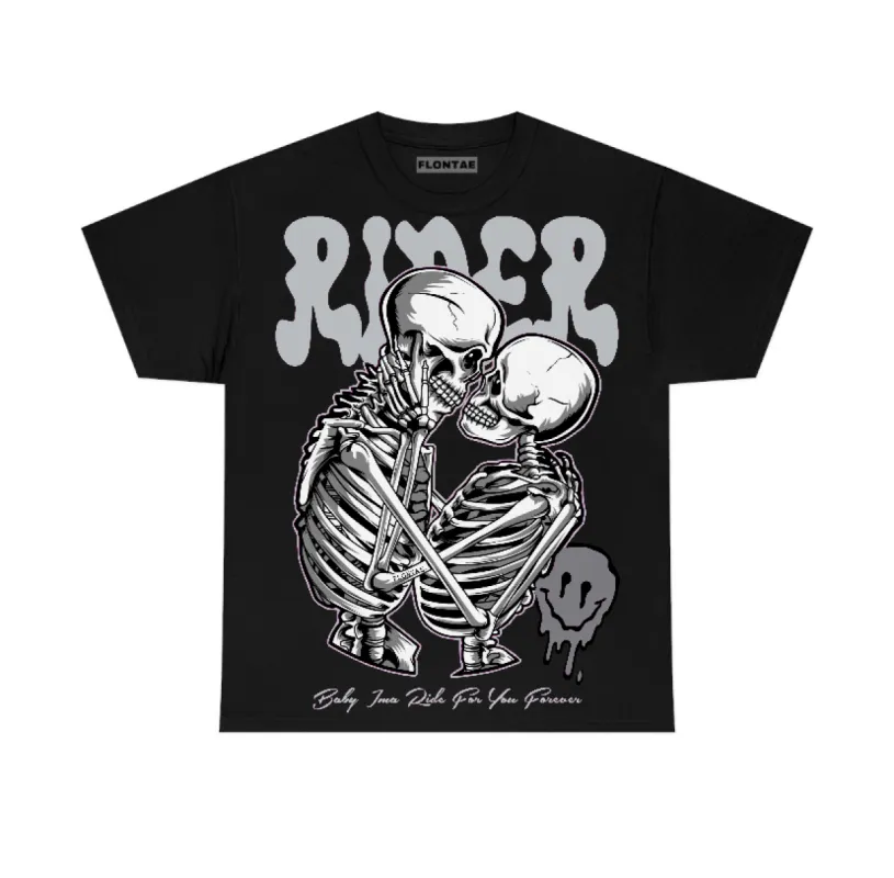 Wolf Grey 12s Flontae T-Shirt Rider Graphic sold by Flontae Clothing
