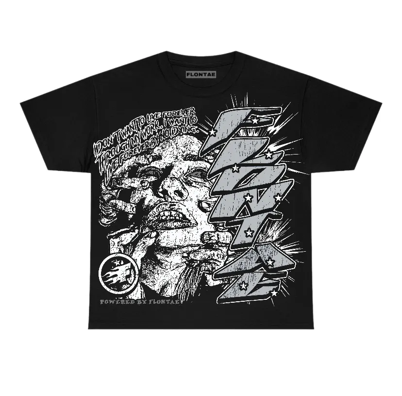 Wolf Grey 12s Flontae T-Shirt Forever Graphic sold by Flontae Clothing