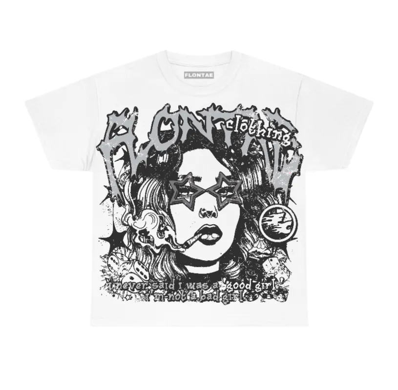 Wolf Grey 12s Flontae T-Shirt Keep Quiet Graphic sold by Flontae Clothing