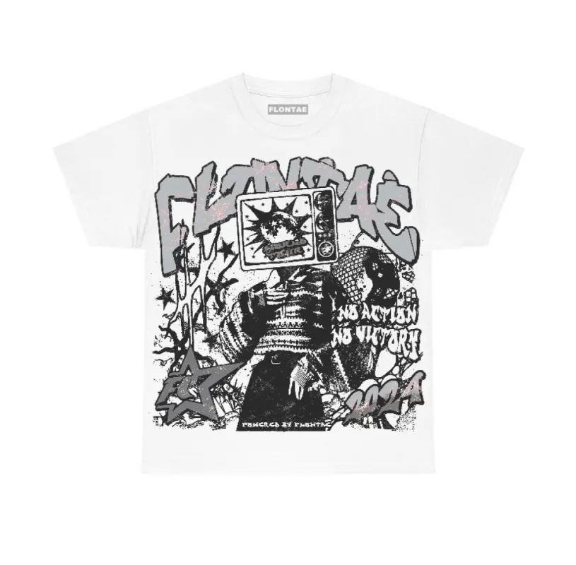 Wolf Grey 12s Flontae T-Shirt No Victory Graphic sold by Flontae Clothing