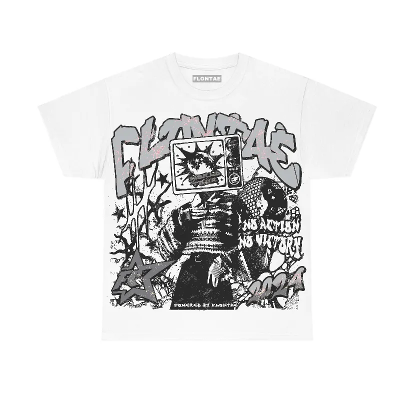 Wolf Grey 12s Flontae T-Shirt No Victory Graphic sold by Flontae Clothing