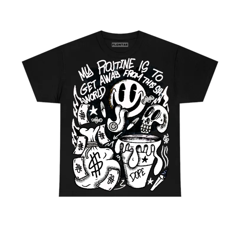85 Metallic Black 1s Low Flontae T-Shirt Stay Out Graphic sold by Flontae Clothing