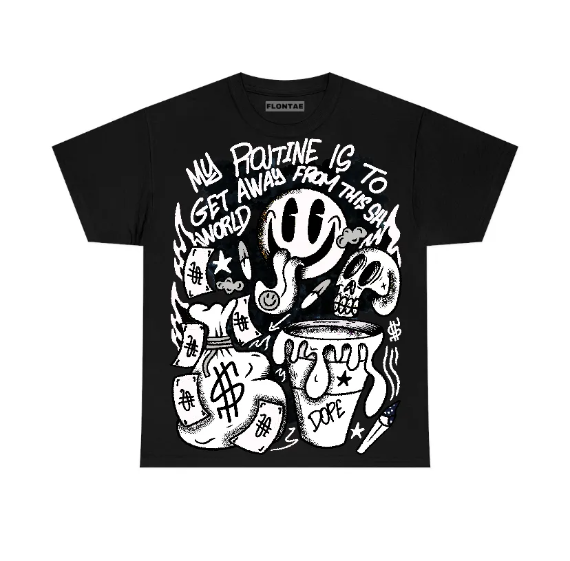 85 Metallic Black 1s Low Flontae T-Shirt Stay Out Graphic sold by Flontae Clothing