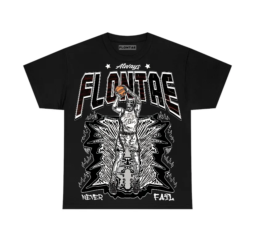85 Metallic Black 1s Low Flontae T-Shirt Never Fail Graphic sold by Flontae Clothing product image thumbnail 2