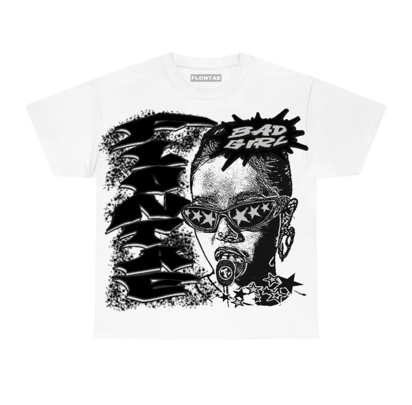 85 Metallic Black 1s Low Flontae T-Shirt Baddie Graphic sold by Flontae Clothing