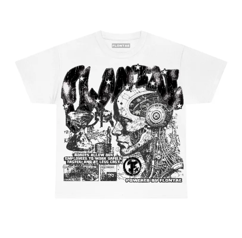 85 Metallic Black 1s Low Flontae T-Shirt Smartness Graphic sold by Flontae Clothing