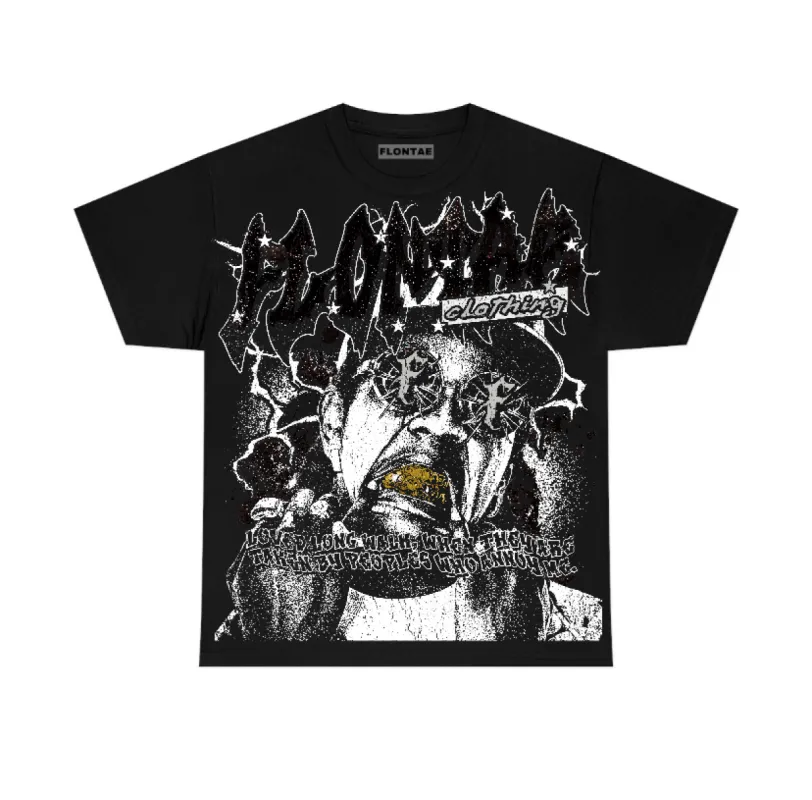 85 Metallic Black 1s Low Flontae T-Shirt Annoy Graphic sold by Flontae Clothing
