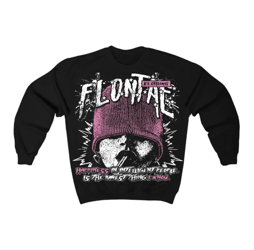 Orchid 4s Flontae Crewneck Sweatshirt Furious Graphic sold by Flontae Clothing