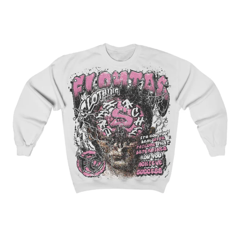 Orchid 4s Flontae Crewneck Sweatshirt Headstorm Graphic sold by Flontae Clothing
